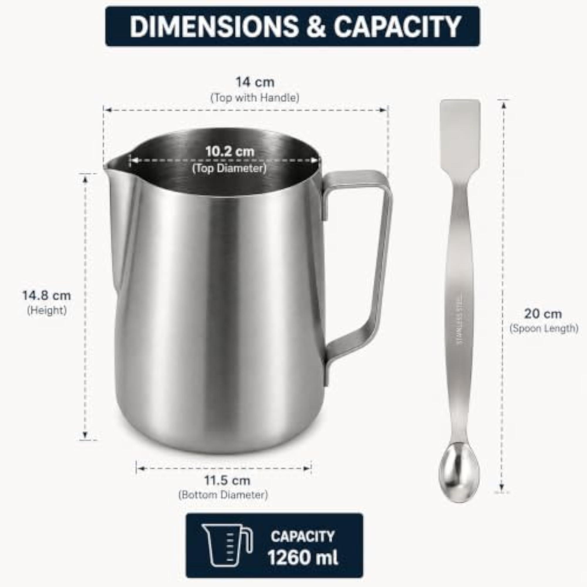 Candle Making Pouring Pitcher and Stirring Spoon Set